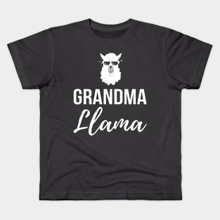 Grandma Llama Kids T-Shirt